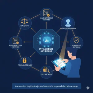Gouvernance et responsabilité dans l’usage de l’intelligence artificielle en communication